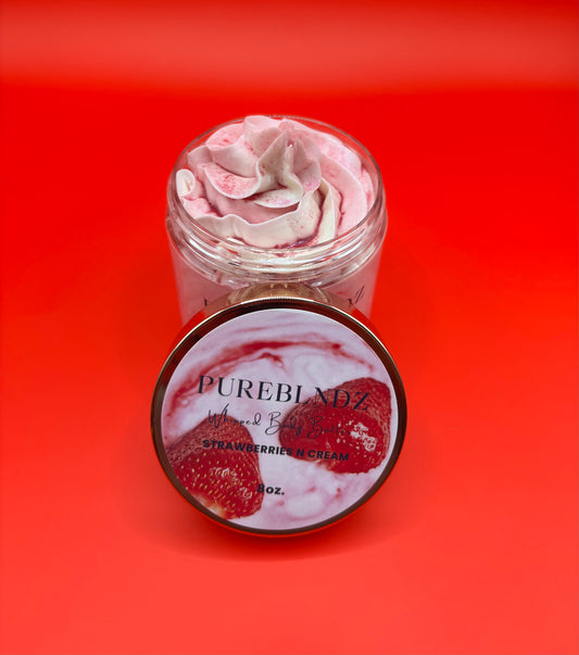 Strawberries N Cream Whipped Body Butter